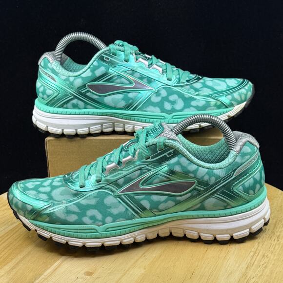 Brooks Womens Ghost 8 1201931B328 Blue Teal Running Shoes Sneakers Size 8.5 B - Picture 1 of 10